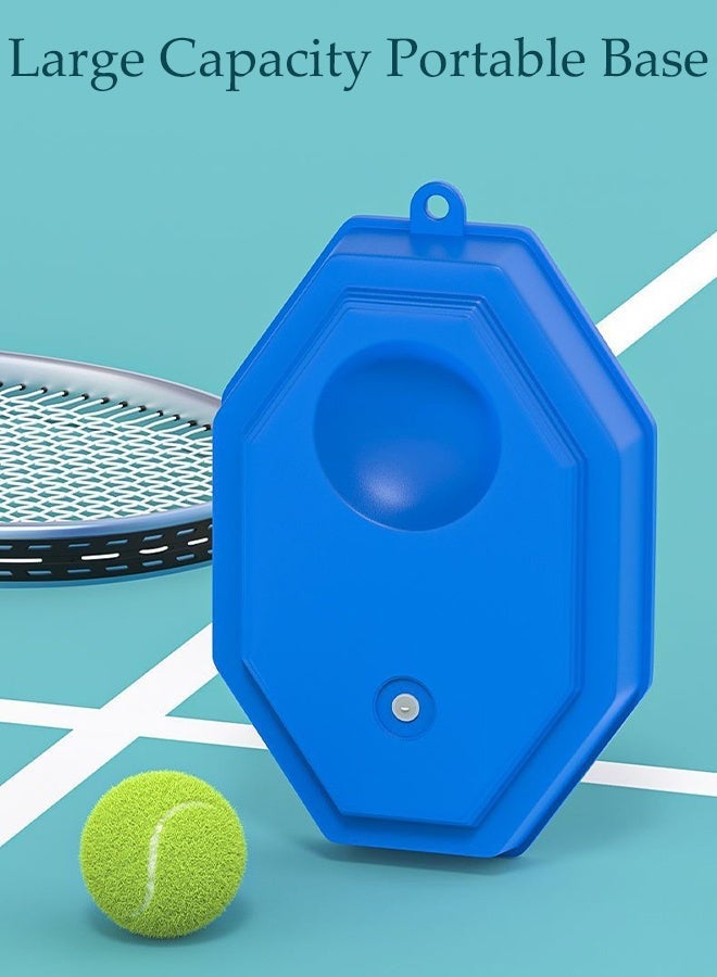 DUNISO Tennis Rackets Set for Student Training Tennis and Beginners of 2 Tennis Racquets Lightweight, ultra light parent-child fitness training Including Tennis Bag and Water Injection Base - Image 4